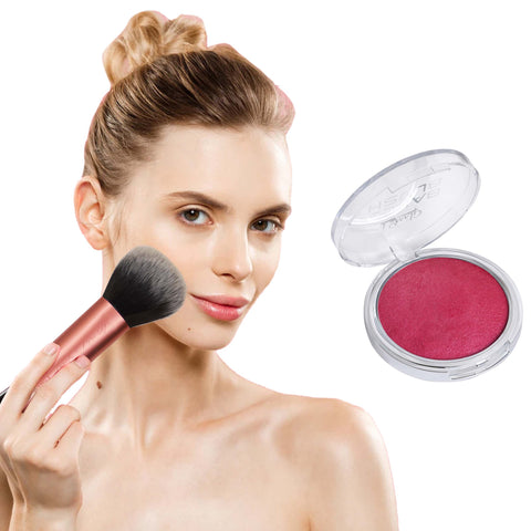 Glam21 Baked Blush Highly Pigmented Formula, Long-Lasting, Illuminating Texture, 6g (Shade-05)