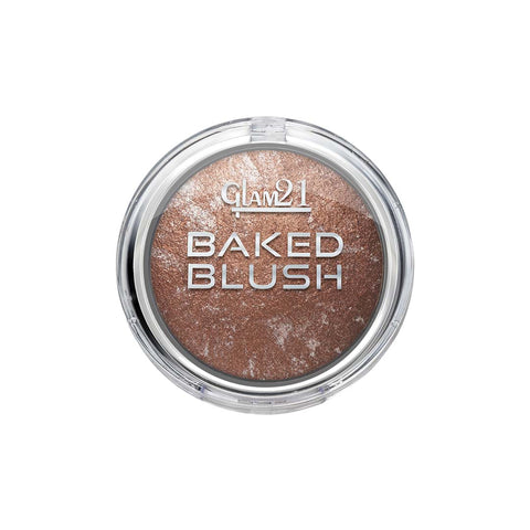 Glam21 Baked Blush Highly Pigmented Formula, Long-Lasting, Illuminating Texture, 6g (Shade-09)