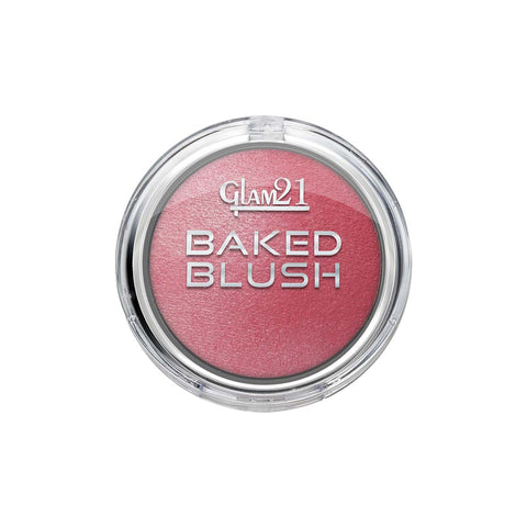 Glam21 Baked Blush Highly Pigmented Formula, Long-Lasting, Illuminating Texture, 6g (Shade-12)