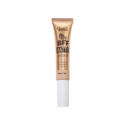 Glam21 My BFF Matte Liquid Concealer-Conceal,Contour,&Highlights Your Face|Matte Finish Concealer (Medium Light, 8 g)