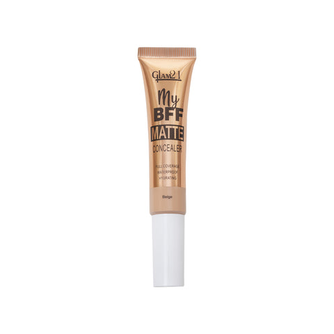 Glam21 My BFF Matte Liquid Concealer-Conceal,Contour,&Highlights Your Face|Matte Finish Concealer (Beige, 8 g)