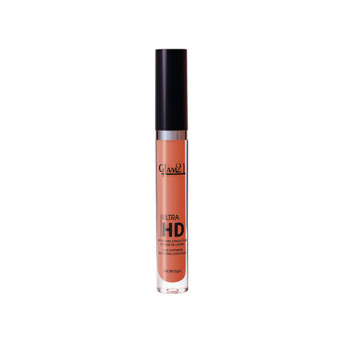 Glam21 Ultra HD Liquid Concealer for HD Finish | Non-sticky & Long Lasting Matte Finish Concealer (Orange Bar, 5 g)