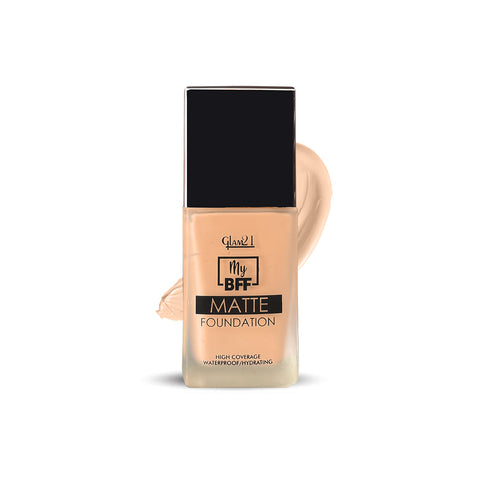 Glam21 My BFF Matte High Definition Foundation Flawless & Full Coverage Finish Matte Foundation (Shade-01, 35 g)