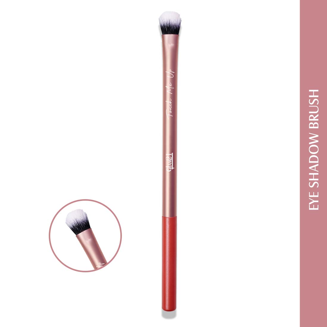 Glam21 Eye Shadow Brush Blending Brush with Soft Bristles to Coverage of Your Eyelids (Pack of 1)