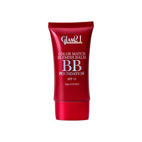 Glam21 Color Match BB Foundation SPF15 Dual Purpose Foundation & Sunscreen| Non-greasy Formula(Dark Tan-06, 30 g)