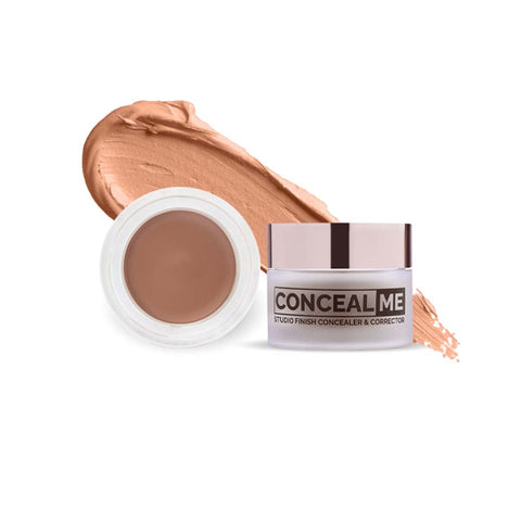 Glam21 Conceal Me Studio Finish Concealer & Corrector | Easily Blendable & Lightweight Concealer (03-Natural, 7 g)