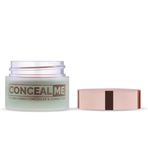 Glam21 Conceal Me Studio Finish Concealer & Corrector | Easily Blendable & Lightweight Concealer (06-Green Corrector, 7 g)