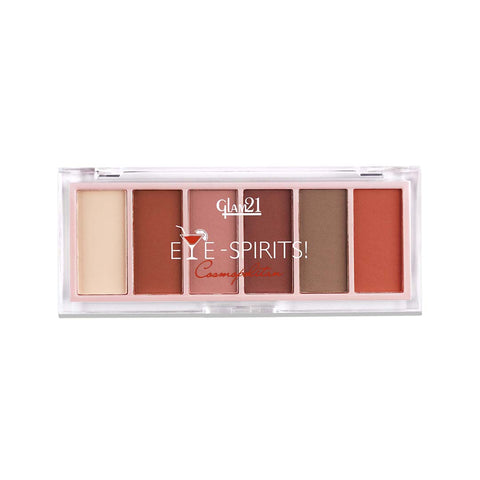 Glam21 Eye Spirits Eye Shadow Palette 4 Highly Pigmented Shades Matte & Shimmer Finish 18 g (04- Cosmopolitan)