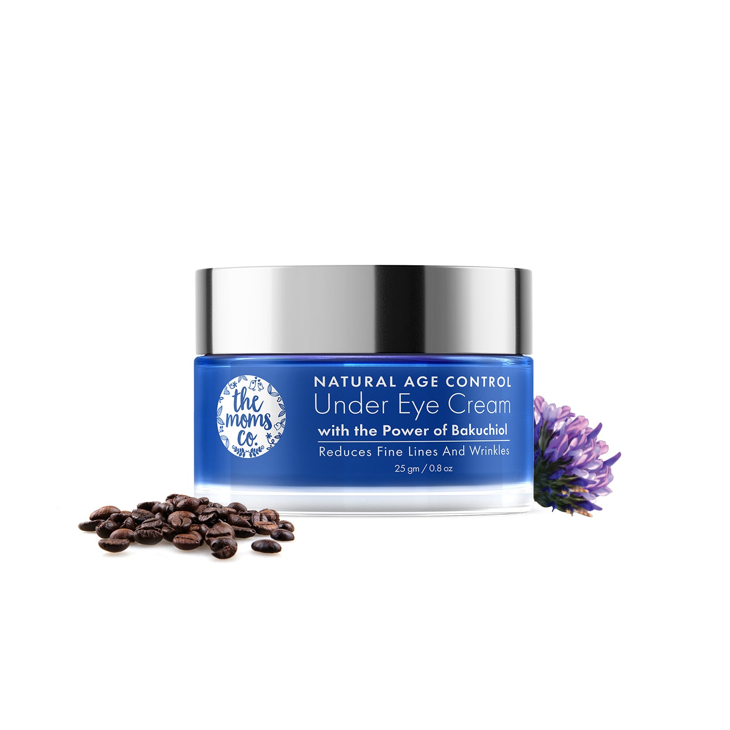 The Moms Co Natural Age Control Under Eye Cream l Reduce Fine Lines, Wrinkles & Dark Circles l Anti Ageing with Natural Retinol and Niacinamide (25 gm