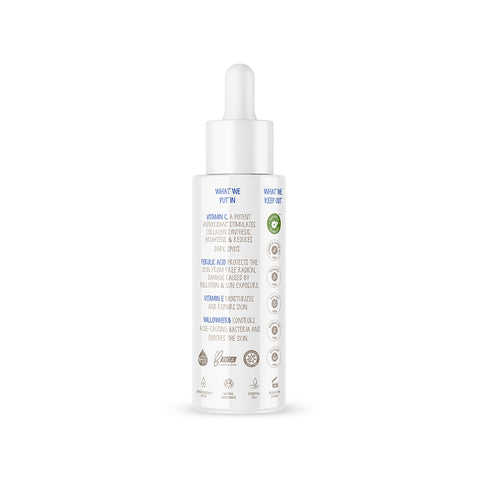 The Moms Co. Face Serum | with 10% Vitamin C | For brighter and even skin l 30ml