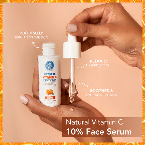 The Moms Co. Face Serum | with 10% Vitamin C | For brighter and even skin l 30ml