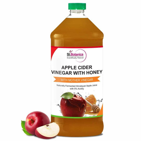 St.Botanica Apple Cider Vinegar with Mother Vinegar and Honey - 500 ml