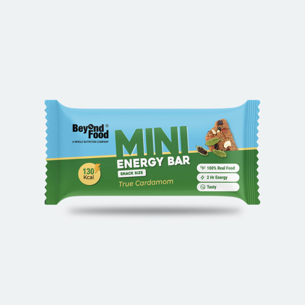 Beyond Food Mini energy bars - Blueberry | Pack of 6 | 6x30g