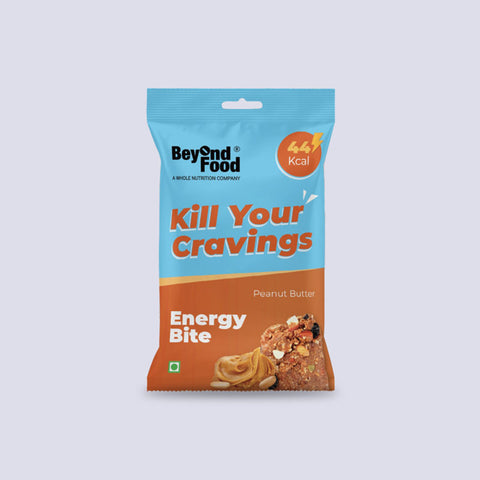 Beyond Food Energy Bites - Peanut Butter | Pack of 25 | 25x10g