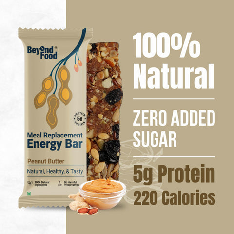 Beyond Food Meal Replacement Energy Bars -Assorted | Pack of 6 | 6x50g