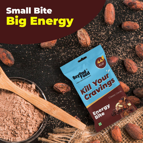 Beyond Food Energy Bites - Classic Cocoa | Pack of 25 | 25x10g