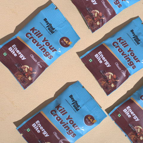 Beyond Food Energy Bites - Classic Cocoa | Pack of 25 | 25x10g