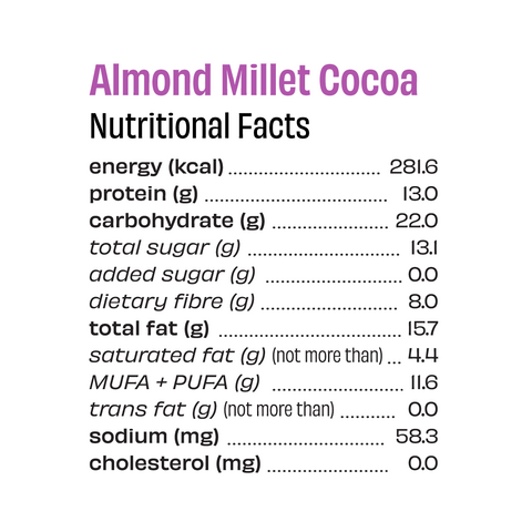 The Whole Truth | 13g Protein Bar | Almond Millet Cocoa | Pack of 6 x 55g | No Refined Sugar | No Added Flavours | No Preservatives