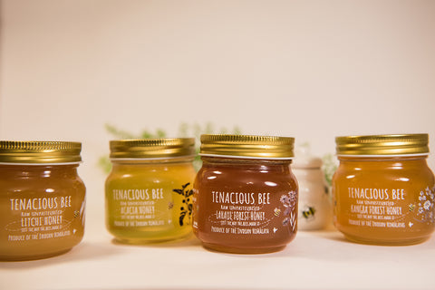 Tenacious Bee Raw Lahaul Forest Honey