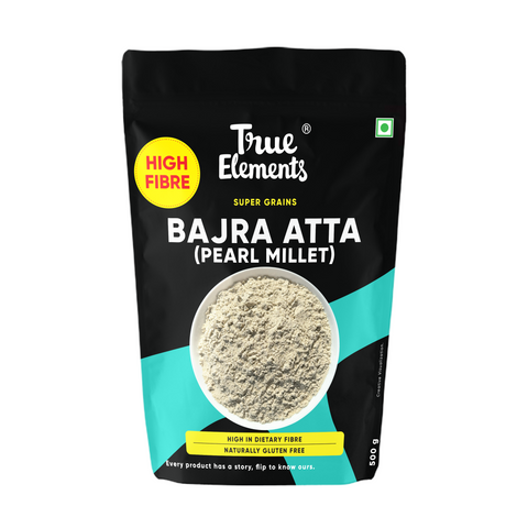 True Elements Bajra Atta (Pearl Millet) 500gm