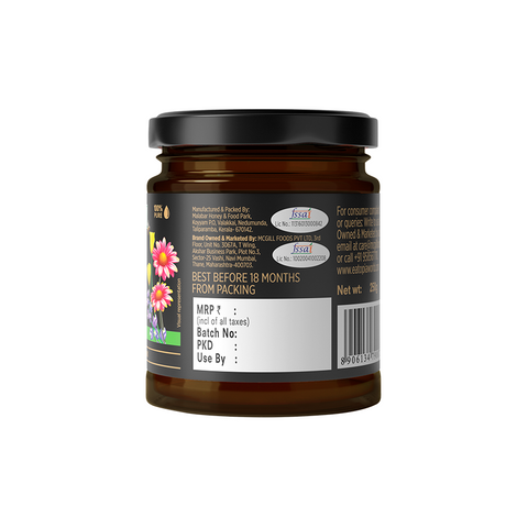 Eatopia 100% Pure Natural Honey Forest Flower Multifloral Honey | No added Sugar | No Chemicals