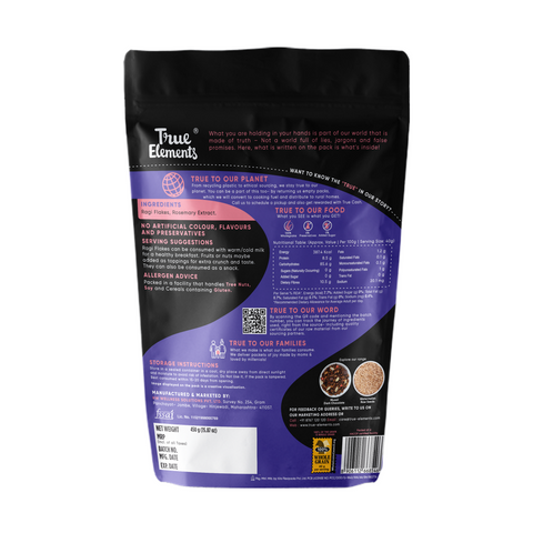 True Elements Ragi Flakes (Finger Millet) 450gm