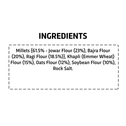 True Elements Multi Millet Atta 500gm