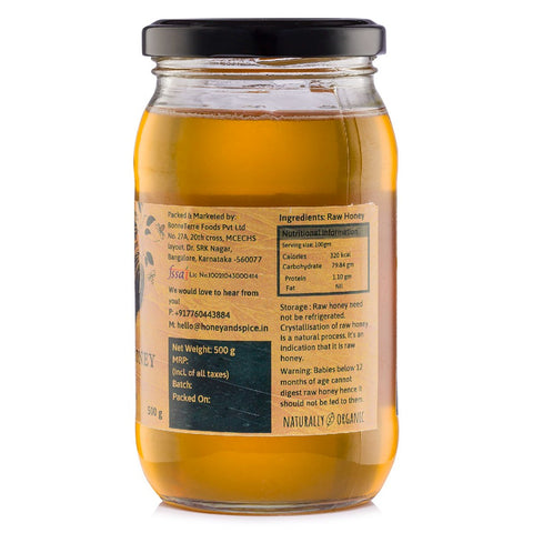 Honey and Spice Wild Acacia Honey