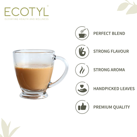 Ecotyl CTC Tea (Chai Patti) From Assam | Strong Flavour | Classic | 300g