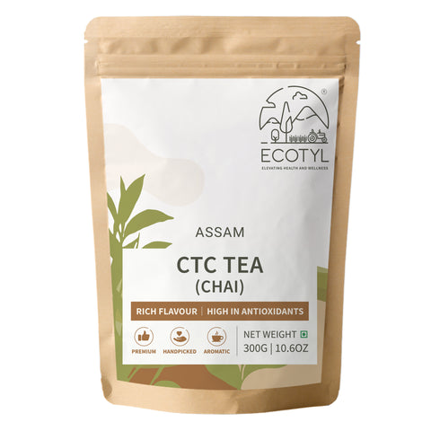 Ecotyl CTC Tea (Chai Patti) From Assam | Strong Flavour | Classic | 300g