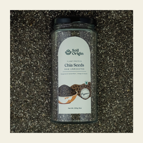 Soil Origin Chia Seeds | 250 gm