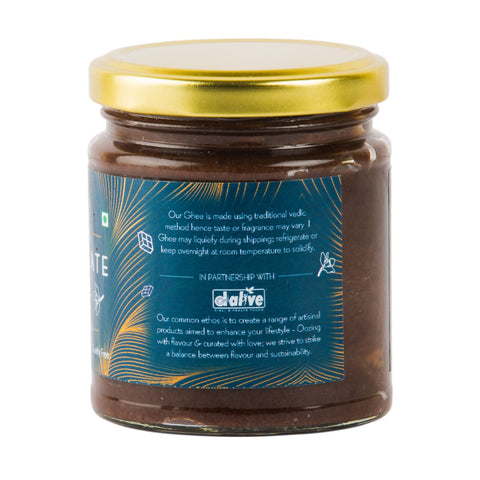 Praakritik Artisanal Chocolate Ghee Spread With Madagascar Vanilla 200 g