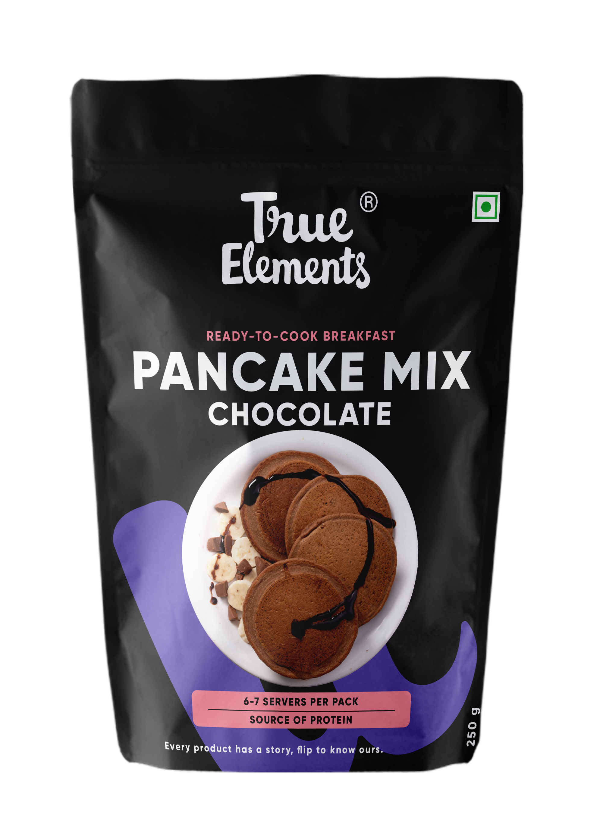 True Elements Chocolate Pancake Mix