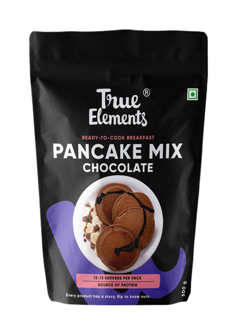 True Elements Chocolate Pancake Mix