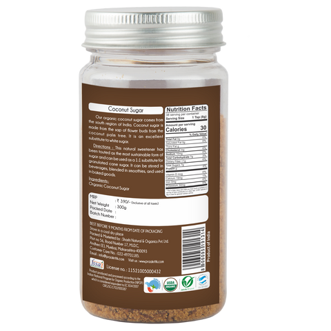 Praakritik Organic Coconut Sugar