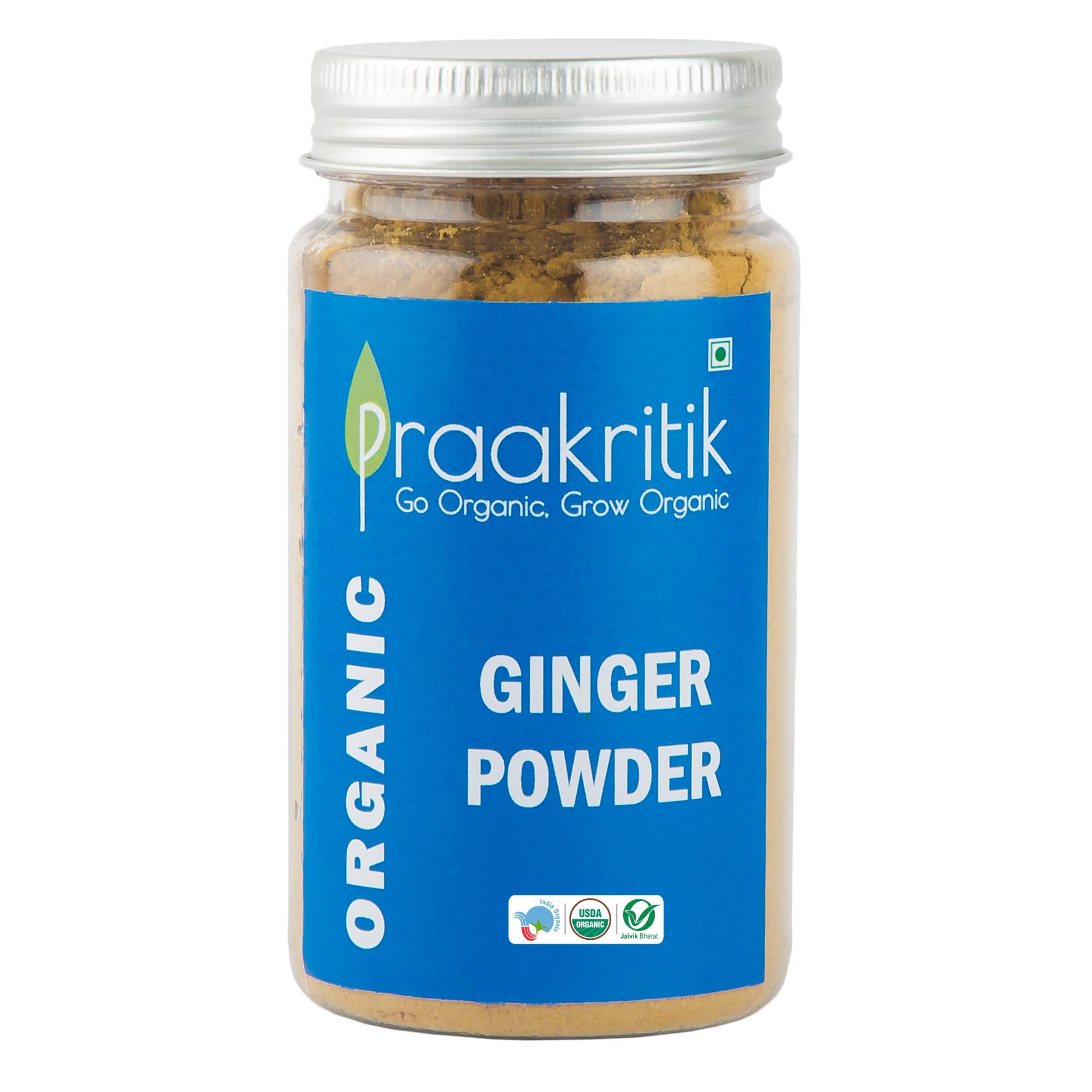 Praakritik Organic Ginger Powder |100g