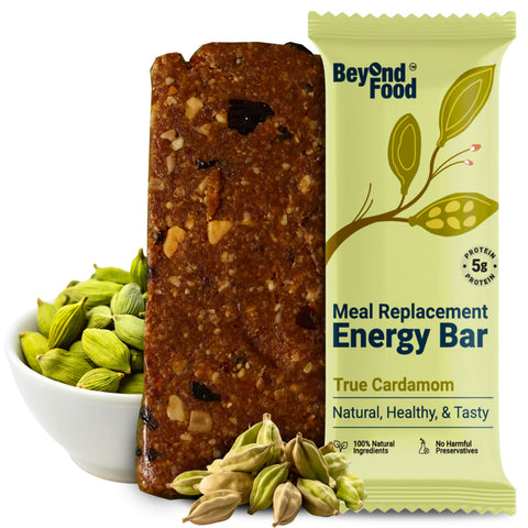 Beyond Food Meal Replacement Energy Bars -Assorted | Pack of 6 | 6x50g