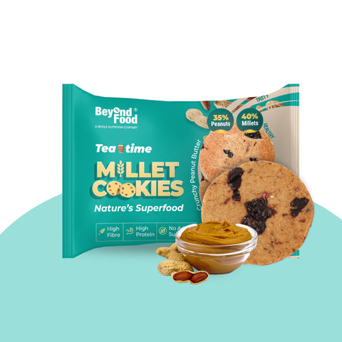 Beyond Food Millet cookies - Assorted | Pack of 12 | 12x30g