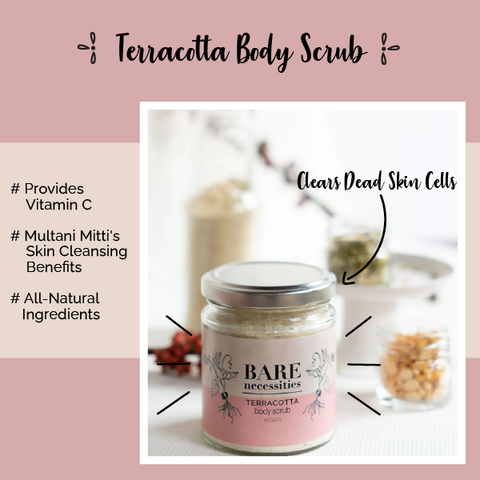 Bare Necessities Terracotta Body Scrub