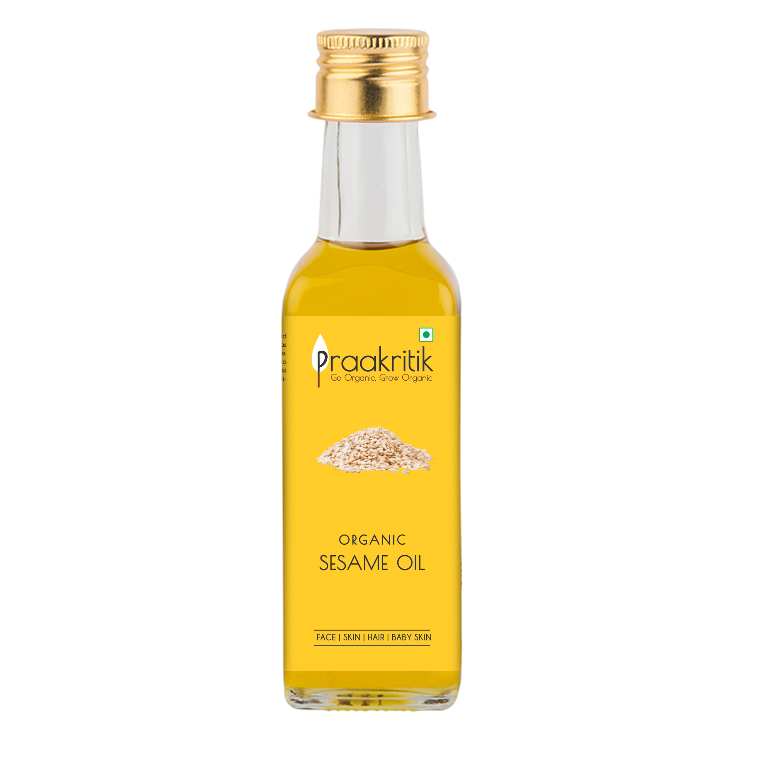 Praakritik Organic Cold Pressed Sesame Oil