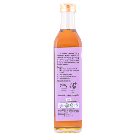 Praakritik Cold Pressed Mustard Oil 500ml