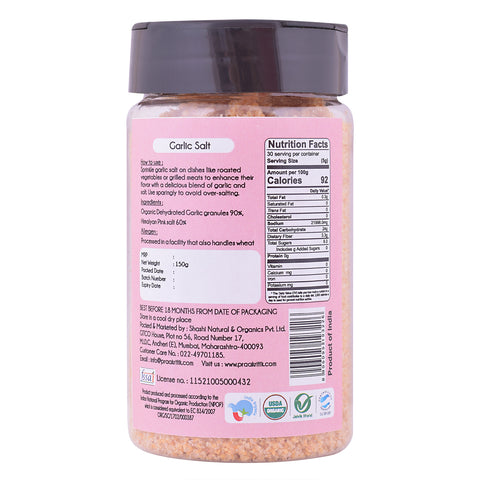 Praakritik Natural Garlic Salt 100G