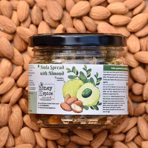 Honey and Spice Amla Spread with Almond | 350gm