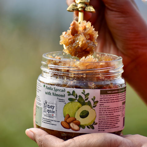 Honey and Spice Amla Spread with Almond | 350gm