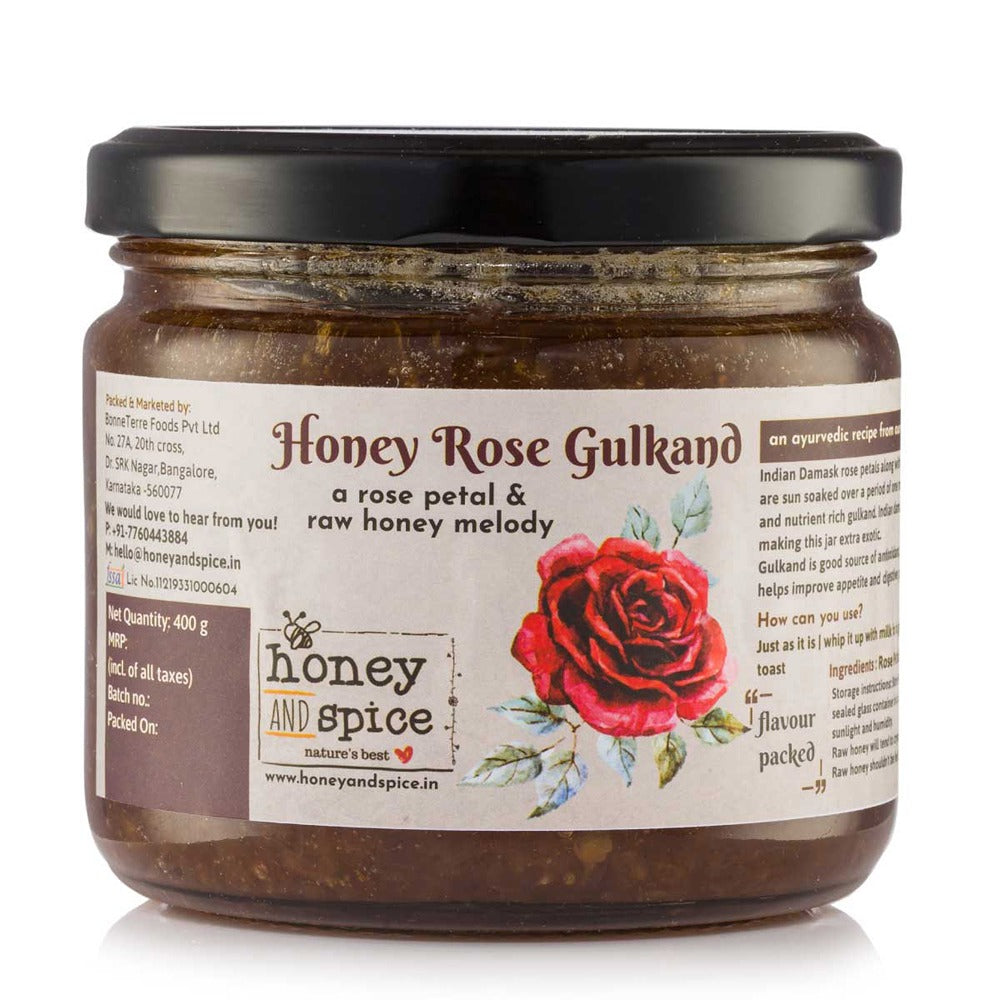 Honey and Spice Honey Rose Gulkand