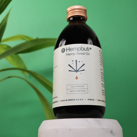 HEMPBUTI VIRGIN HEMP SEED OIL