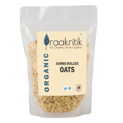 Praakritik Organic Rolled Oats | 500g