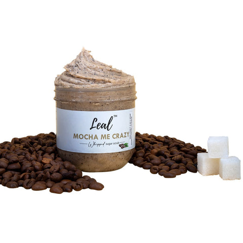 Leal Mocha Me Crazy Coffee Whipped Sugar Scrub