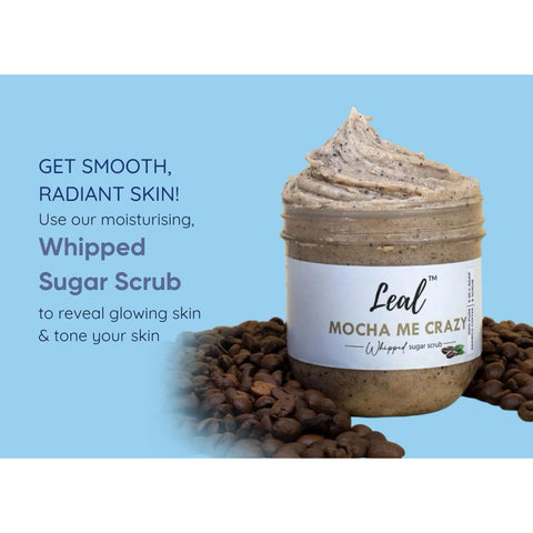 Leal Mocha Me Crazy Coffee Whipped Sugar Scrub