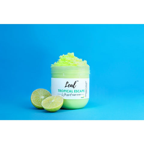 Leal Tropical Escape Green Tea Whipped Sugar Scrub